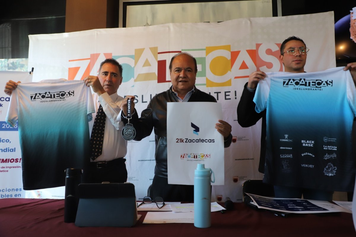 Gobierno de Zacatecas promueve creatividad y turismo deportivo con convocatoria de diseño y carrera 21K