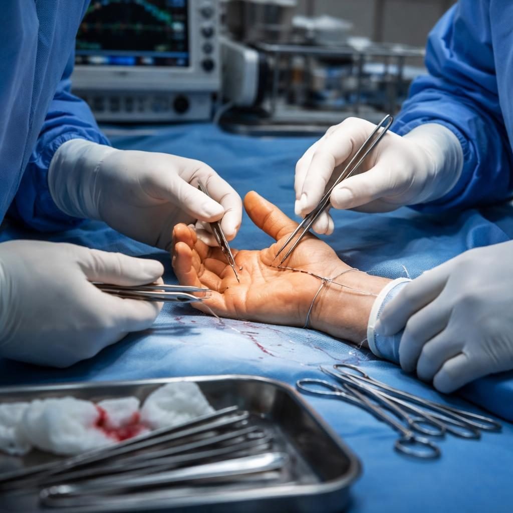 ISSSTE realiza exitosa cirugía reconstructiva de mano en hospital de Tláhuac sin costo para el paciente