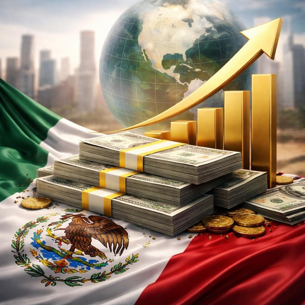 M&eacute;xico registra cifra r&eacute;cord de Inversi&oacute;n Extranjera Directa en 2025 con 40,871 millones de d&oacute;lares