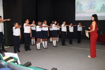 DIF Colima toma protesta a niñas, niños y adolescentes como Impulsores de los Derechos en cinco municipios