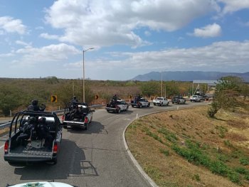 Operativo 'Istmo en Paz' despliega más de mil elementos y detiene a dos presuntos responsables de quema de vehículos