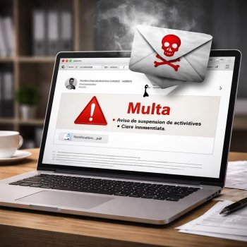 Profeco alerta sobre correos falsos que simulan multas y amenazan con cierre de negocios