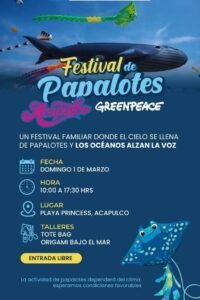 Festival de Papalotes iluminar&aacute; Acapulco este domingo con entrada gratuita