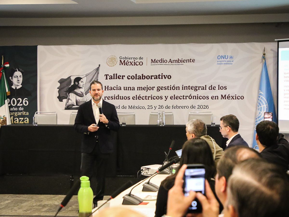 Nuevo Le&oacute;n presenta su modelo de econom&iacute;a circular para residuos electr&oacute;nicos en taller nacional