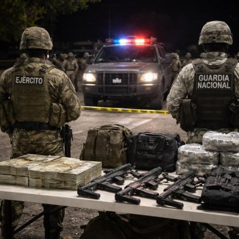 Detienen a líder criminal señalado por múltiples delitos en operativo de Defensa y Guardia Nacional en Tamaulipas