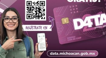 Registran 12 mil 500 solicitudes en primer día del programa DATA de internet gratuito para estudiantes en Michoacán