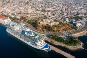 Arriba crucero MS Vista con m&aacute;s de mil pasajeros al puerto de Acapulco