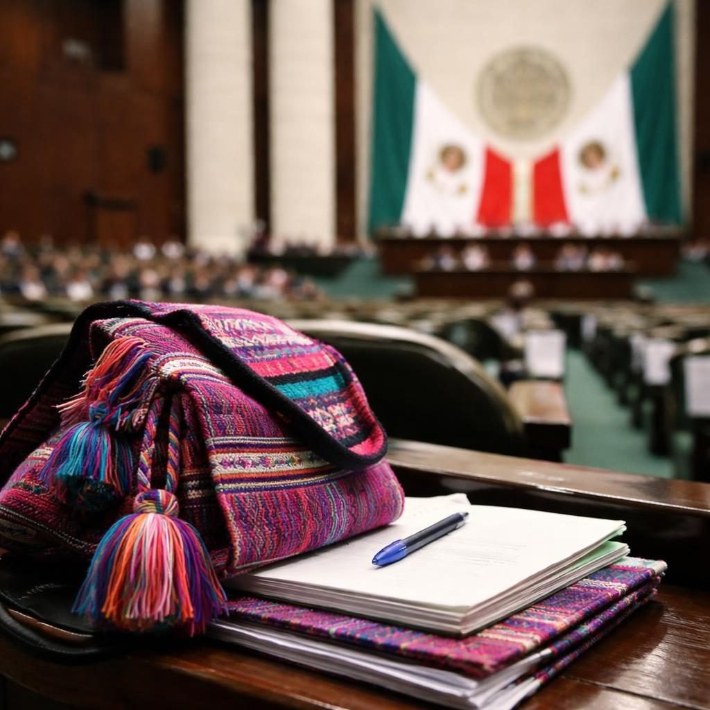 Estudiante potosina lleva voz del pueblo Xi'iuy a la Cámara de Diputados, destaca profesionalización de mujeres indígenas