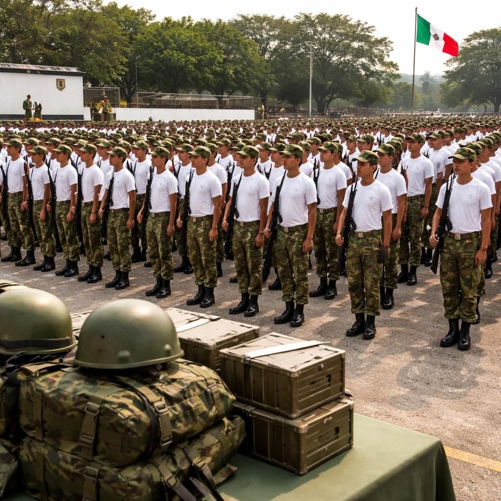 Inicia Primer Escal&oacute;n 2026 del Servicio Militar Nacional en Tabasco con 896 j&oacute;venes