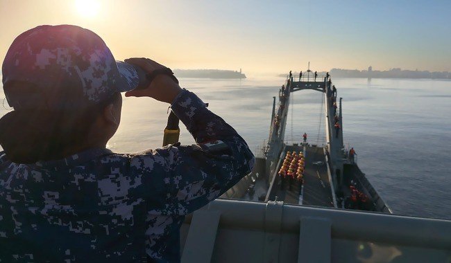 M&eacute;xico env&iacute;a m&aacute;s de mil toneladas de ayuda humanitaria a Cuba en buques de la Marina