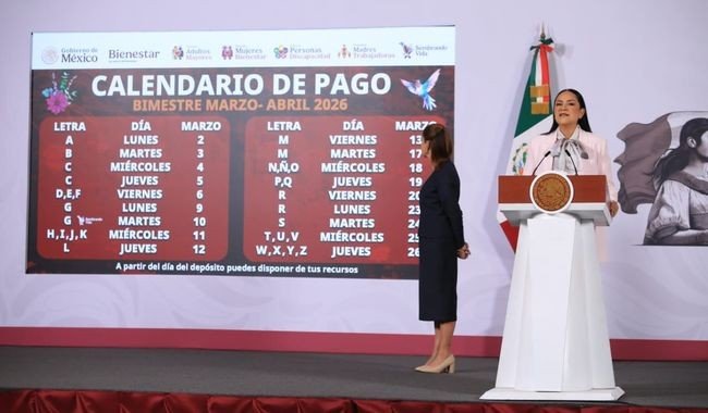 Secretar&iacute;a de Bienestar inicia pago bimestral de marzo-abril a 18.8 millones de beneficiarios