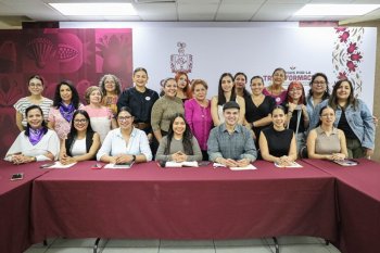 Gobierno de Colima y colectivas feministas fortalecen diálogo por derechos de las mujeres
