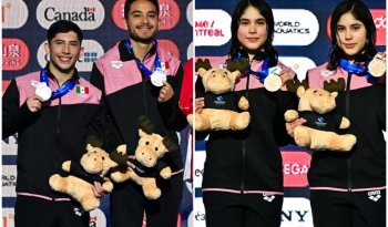 México concluye Copa del Mundo de Clavados Montreal 2026 con cuatro medallas
