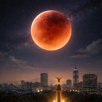 México se prepara para un eclipse lunar total: horarios y cómo ver la 'Luna de Sangre'