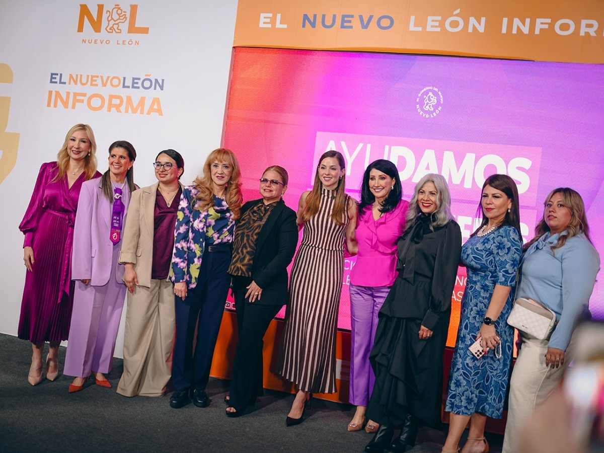 Mariana Rodr&iacute;guez destaca gobierno paritario en NL con seis ejes de acci&oacute;n para mujeres