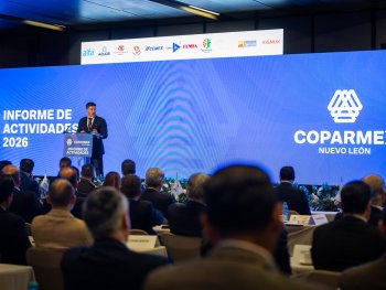 Gobernador de Nuevo León destaca modelo de colaboración con iniciativa privada como clave del éxito estatal