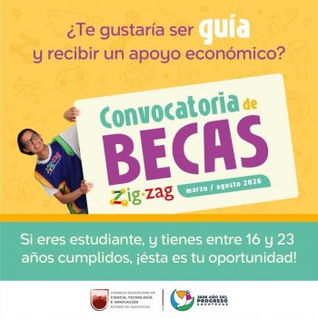 Gobierno de Zacatecas convoca a jóvenes a ser guías del Museo Zigzag con becas