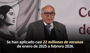 Salud reporta 80 trasplantes en 2026 y casi 22 millones de vacunas aplicadas contra sarampión