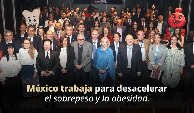 Gobierno de México anuncia estudio con 500 mil personas para diseñar políticas públicas contra obesidad