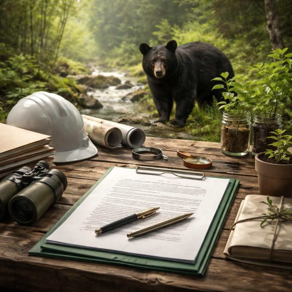 Semarnat y Grupo Bimbo firman convenio para la conservación del oso negro mexicano