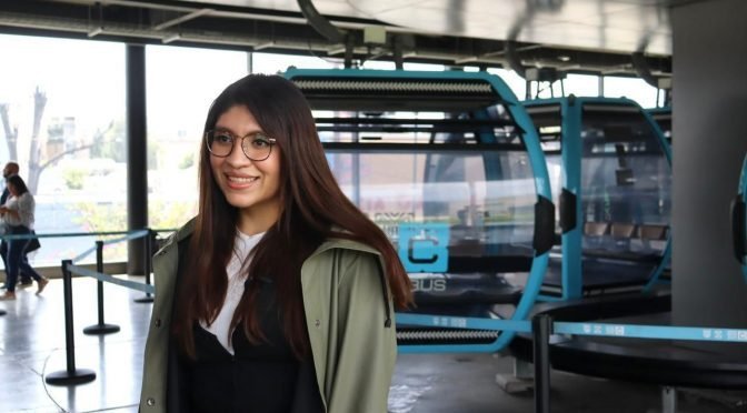 Teleférico de Uruapan fortalece seguridad y derecho a transitar sin miedo para mujeres