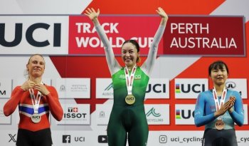 Yareli Acevedo Mendoza gana oro para México en Copa del Mundo de Ciclismo de Pista en Australia