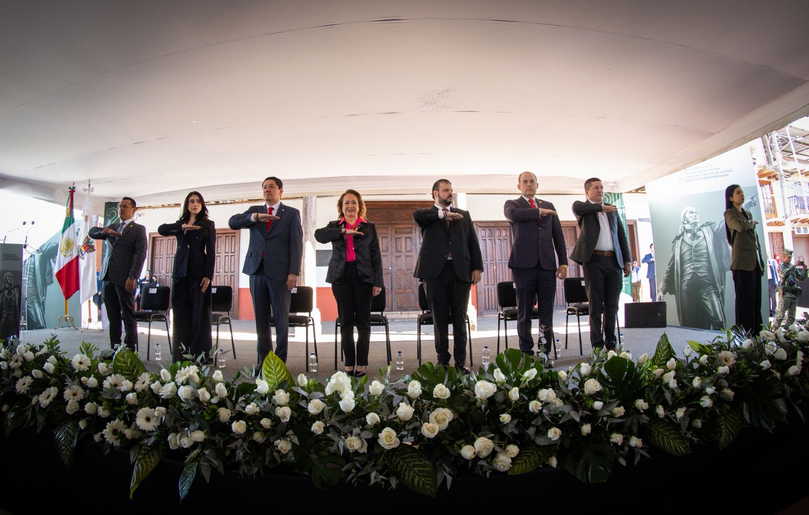 Yasmín Esquivel refrenda compromiso de la nueva Corte con justicia igualitaria en aniversario del Primer Supremo Tribunal 