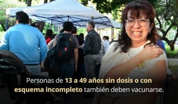 Sector Salud aplica más de 26 millones de vacunas contra sarampión en estrategia nacional