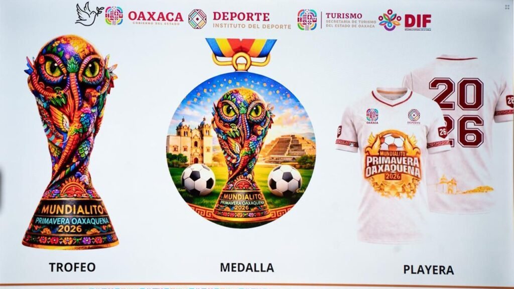 Gobierno de Oaxaca convoca al Torneo de Fútbol Estatal Mundialito “Primavera Oaxaqueña 2026”