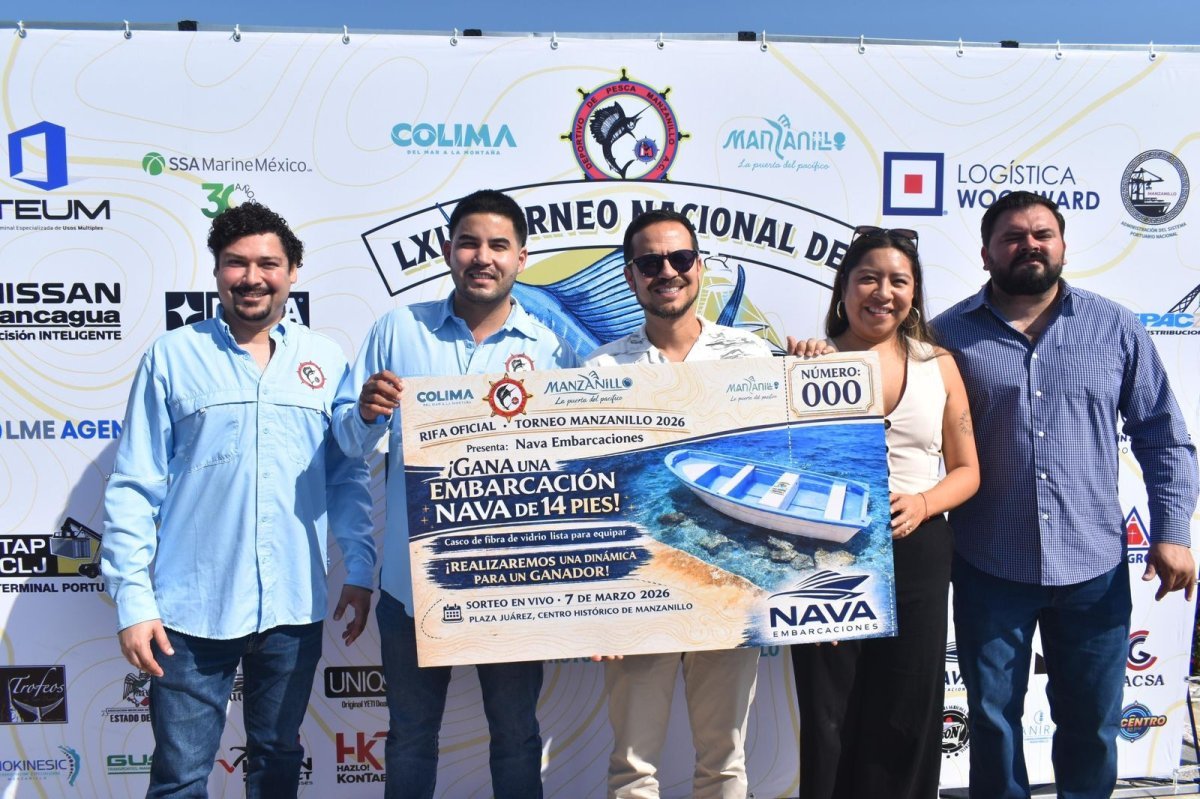 Manzanillo alista LXVI Torneo Nacional de Pesca Deportiva con más de 65 equipos y premios millonarios