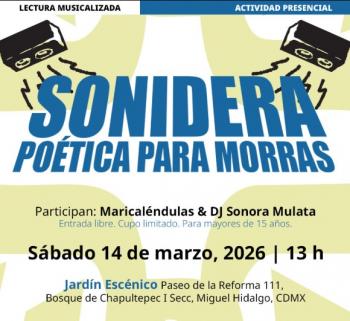 Sonidera Poética para Morras: música, rap y spoken word que celebran la voz femenina