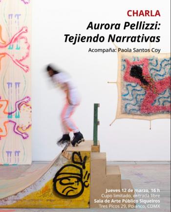 Aurora Pellizzi profundiza en su proceso creativo entre textil, pintura y escultura en La Tallera