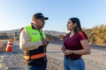 Gobernadora y SICT supervisan entronques de Jalipa y Minatitlán, obras clave para el Libramiento Manzanillo