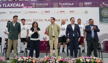 Inauguran Mundial Social Tlaxcala 2026 en nueva Ciudad Deportiva de Alto Rendimiento