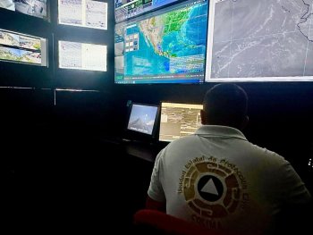 Volcán de Fuego de Colima mantiene baja actividad y riesgo bajo para la población