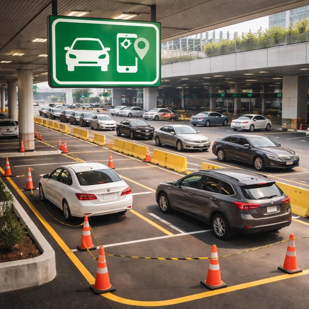 AICM alista zona de espera temporal para Uber y Didi para ordenar movilidad