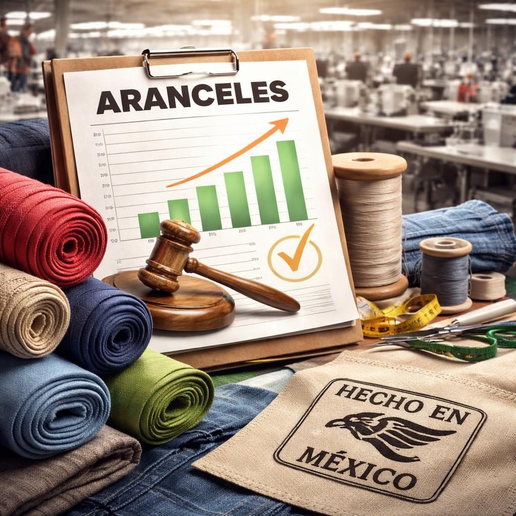 Gobierno federal impulsa industria textil con medidas arancelarias y relanza 'Hecho en M&eacute;xico'