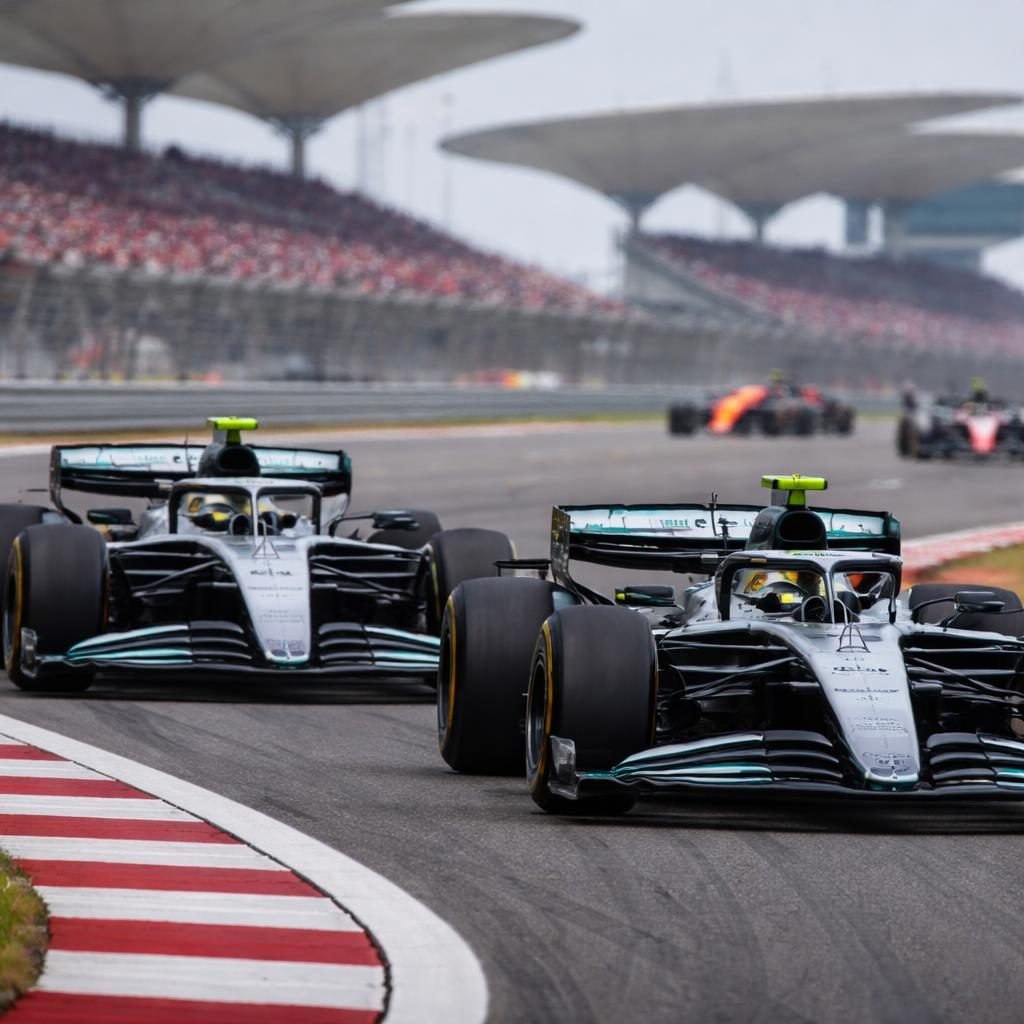 GP China F1: Mercedes domina clasificaci&oacute;n Sprint, Checo P&eacute;rez &uacute;ltimo sin poder competir