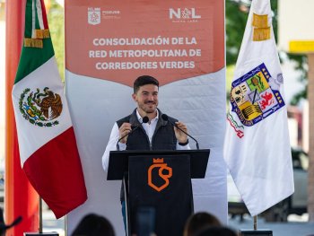 Entregan Tramo Final del Corredor Verde Zaragoza en Guadalupe como parte de la red metropolitana