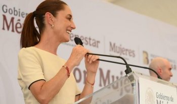 Sheinbaum reafirma soberanía de México ante declaraciones de Trump y destaca justicia social de Pensión Mujeres Bienestar en Colima