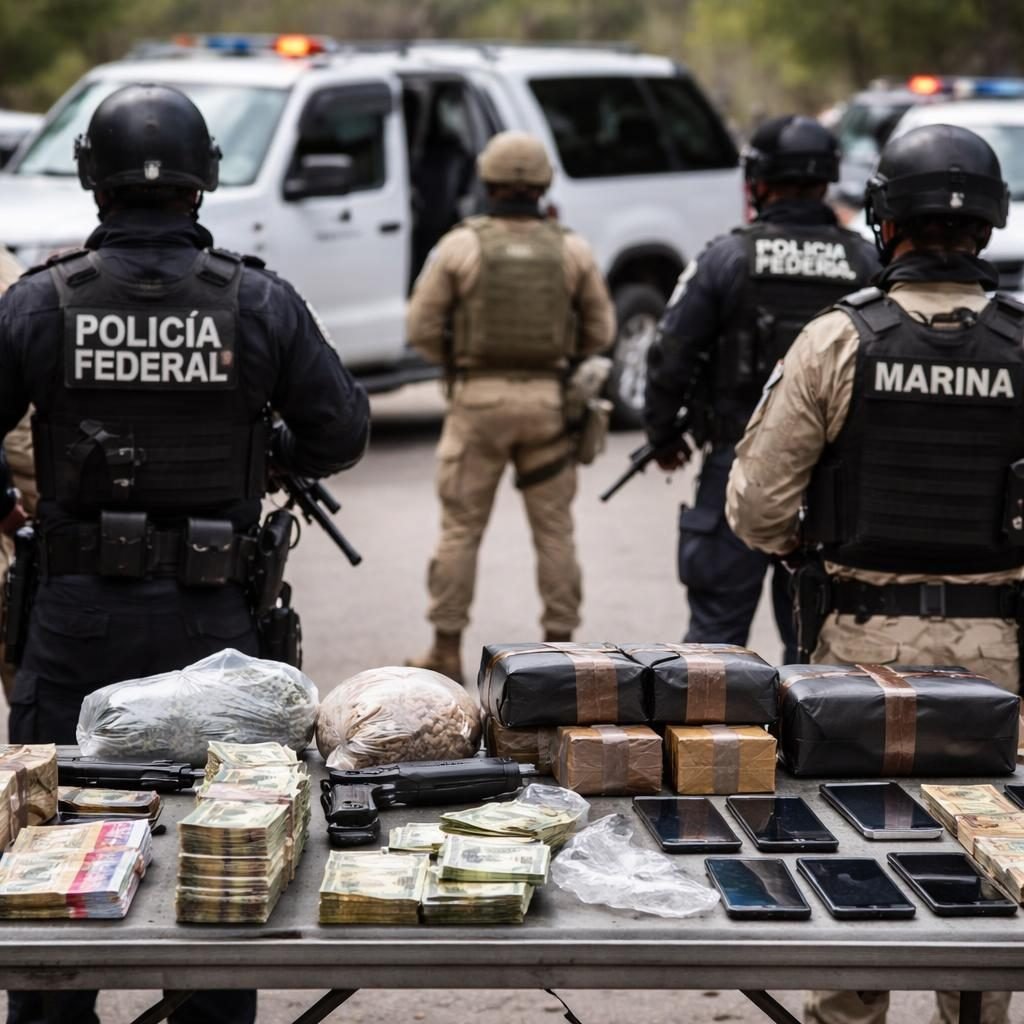 Autoridades federales y estatales detienen en Tlaxcala a l&iacute;der de c&eacute;lula delictiva dedicada a la extorsi&oacute;n