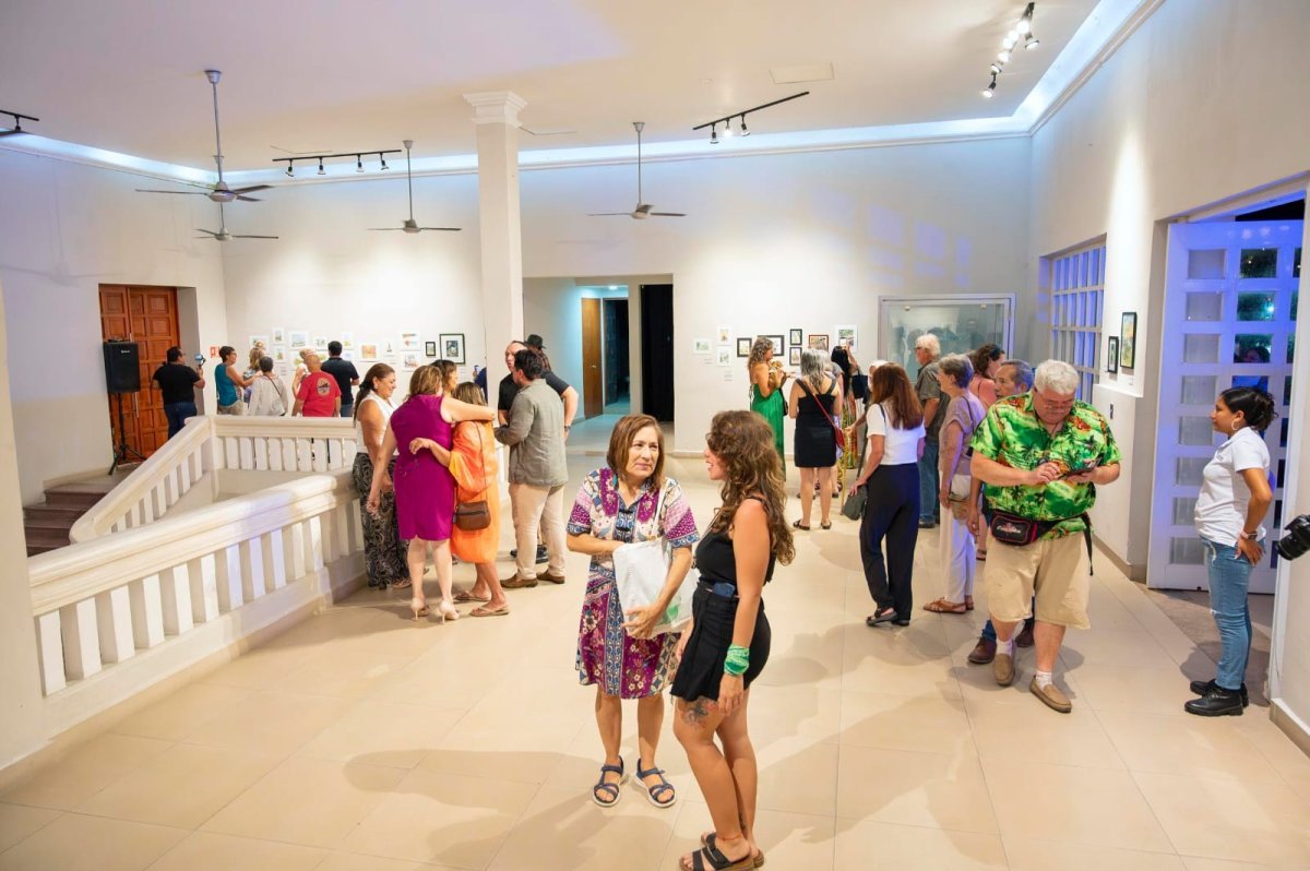 FPMC inaugura exposici&oacute;n individual de Cindy Schenker Hill en Museo de la Isla