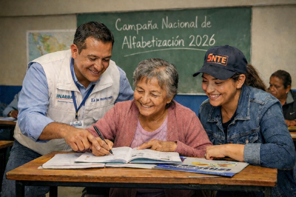 INAEBA convoca a docentes a sumarse como voluntarios en Campa&ntilde;a Nacional de Alfabetizaci&oacute;n 2026