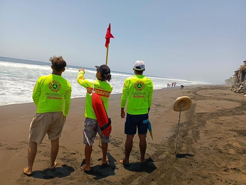 Protecci&oacute;n Civil Colima convoca a guardavidas eventuales para reforzar vigilancia costera