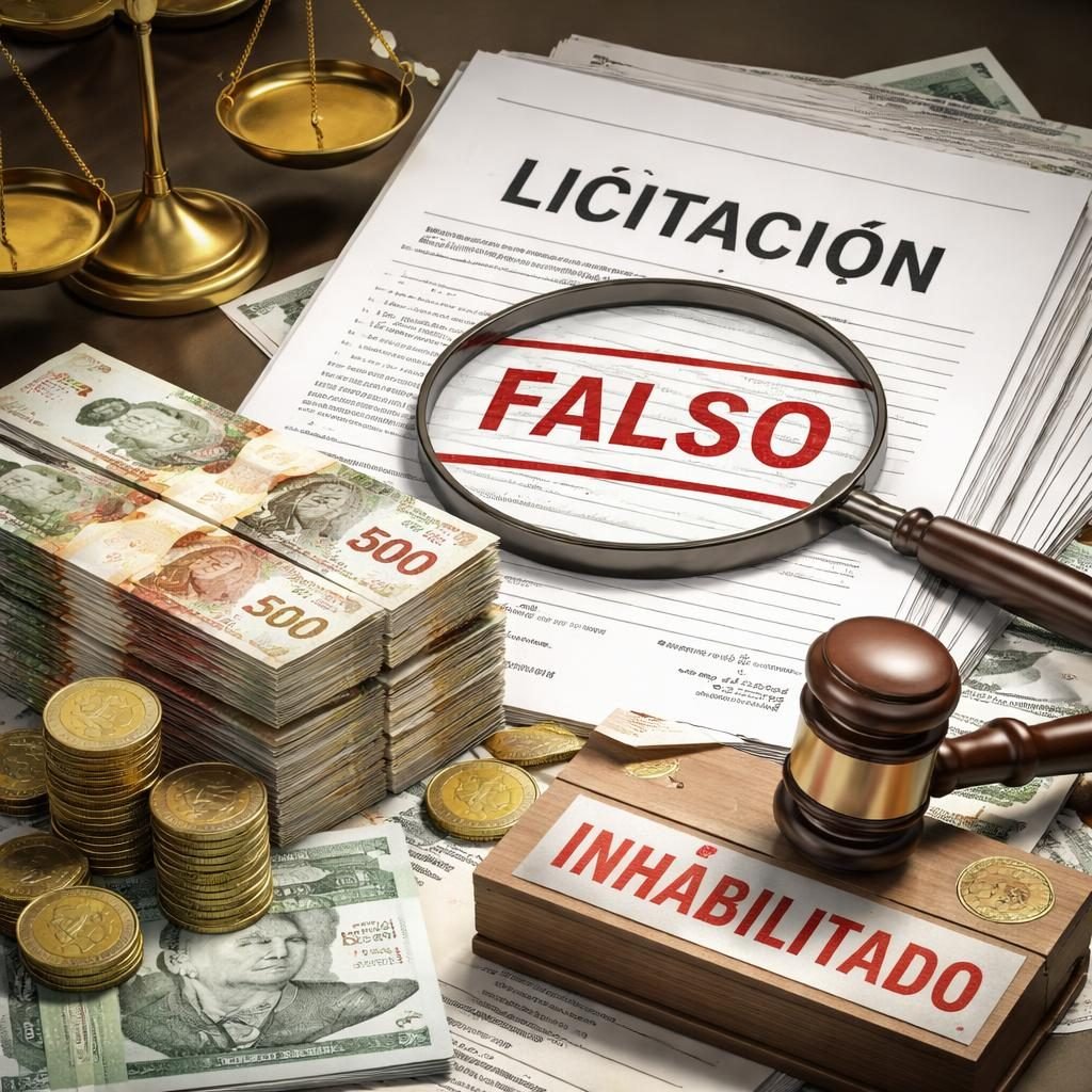 Secretar&iacute;a Anticorrupci&oacute;n sanciona a empresa con multa de 643 mil pesos e inhabilitaci&oacute;n por un a&ntilde;o por falsedad en licitaci&oacute;n del IMSS