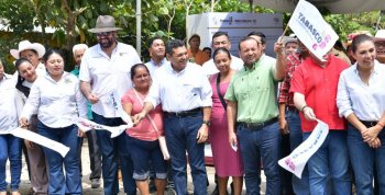 Gobernador de Tabasco supervisa obras y programas en intensa gira por Cárdenas