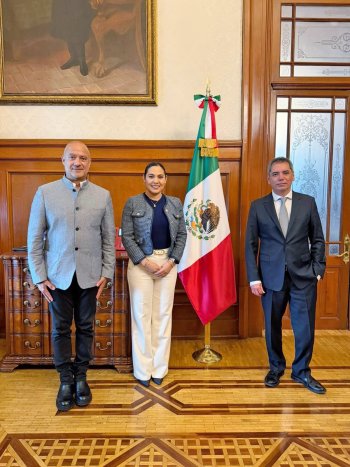 Gobernadora de Colima avanza en obras de infraestructura para 2026 con apoyo federal