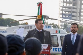Gobierno de Puebla entrega 111 vehículos para seguridad con inversión de 57 mdp y enfatiza combate a la corrupción