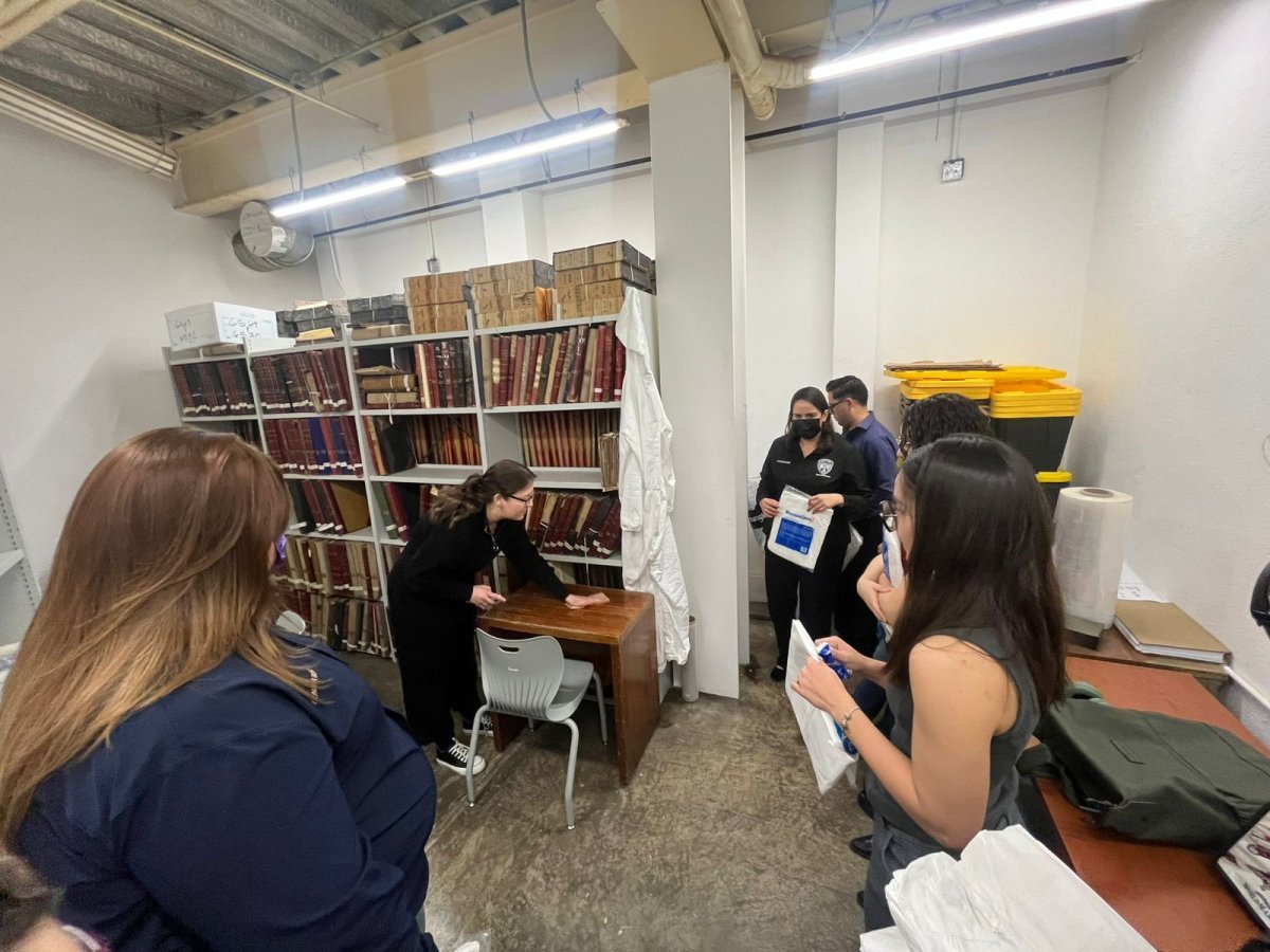 AGECH capacita a personal en conservaci&oacute;n de libros del Registro P&uacute;blico de la Propiedad