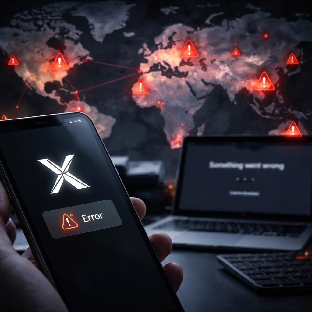Ca&iacute;da masiva de X (Twitter) afecta a miles de usuarios en una de las interrupciones m&aacute;s graves del a&ntilde;o